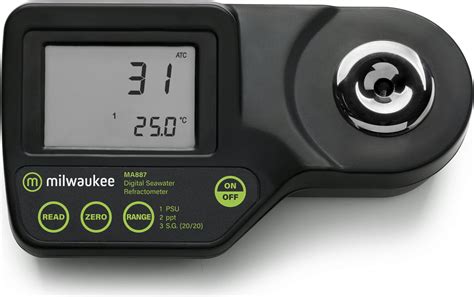 milwaukee digital refractometer ma887|digital brix meter refractometer.